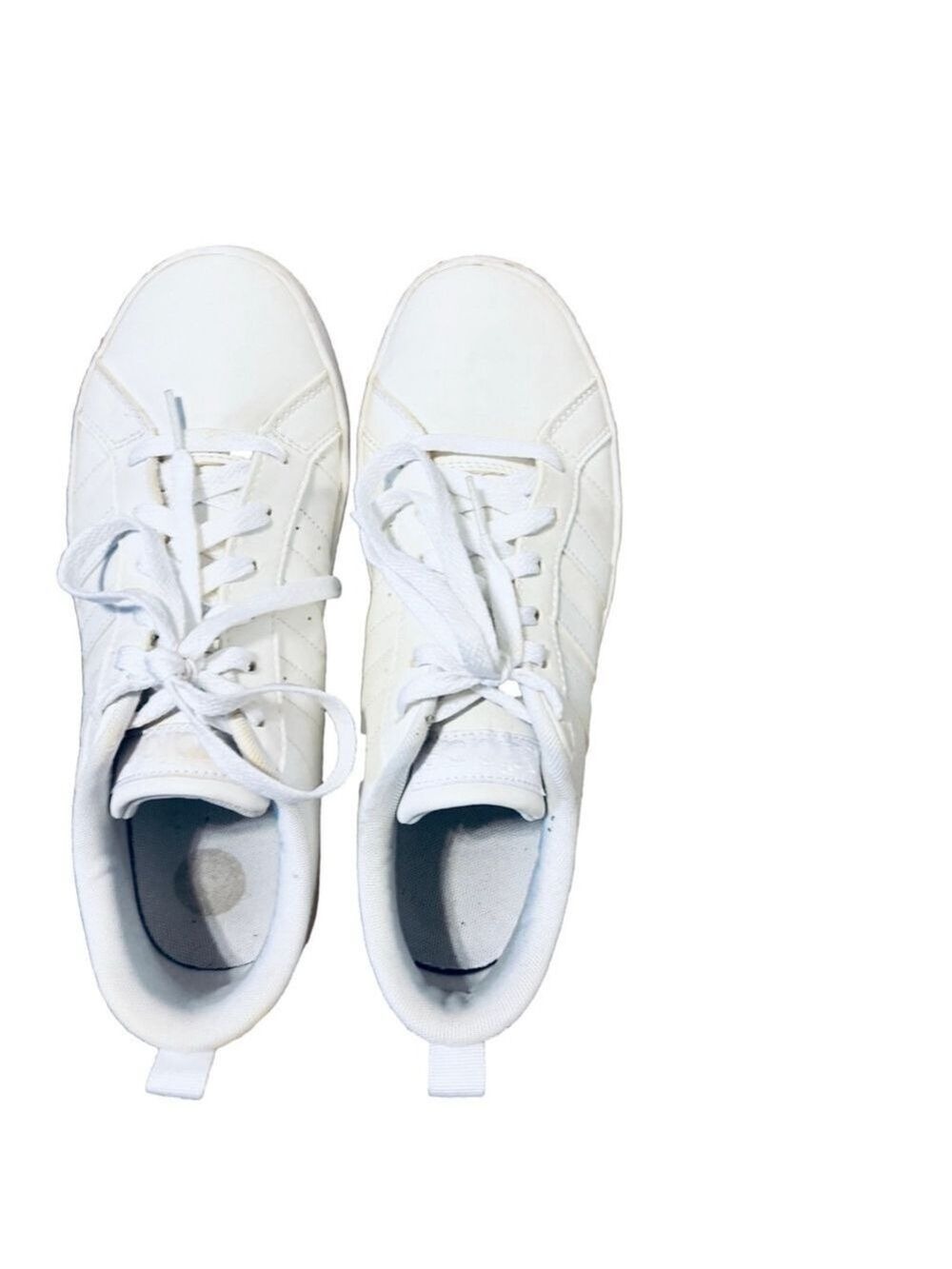 Adidas White Neo VS Pace Sneakers Size 7.5 - Picture 7 of 9